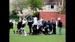 preview picture of video 'U14s Cup winning penalty save, tipped onto bar'