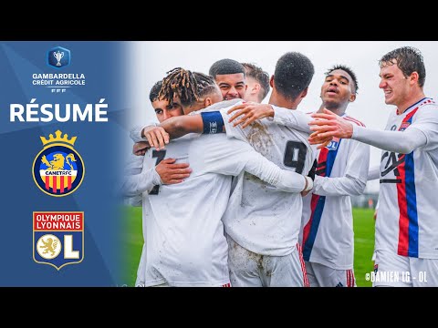 8es I L'Olympique Lyonnais est venu à bout du Canet RFC (0-2)