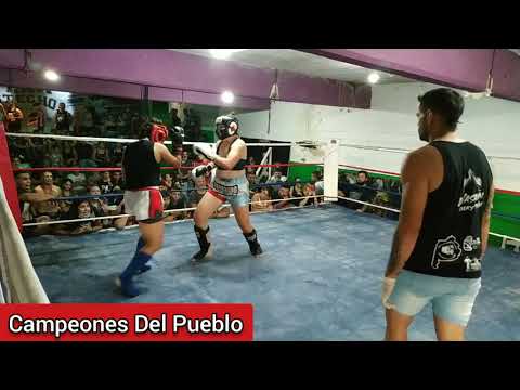🥊May Sánchez Vs Fabiana Roa - KICK BOXING - AMATEUR - Campeones Del Pueblo - Siempre Humilde