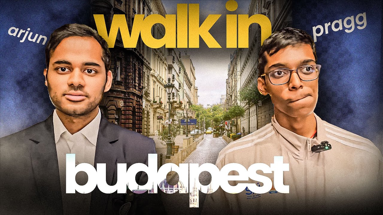 A memorable walk with the walking buddies Praggnanandhaa and Arjun Erigaisi