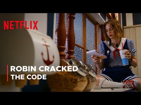 Robin cracked the russian secret code Stranger things season 3