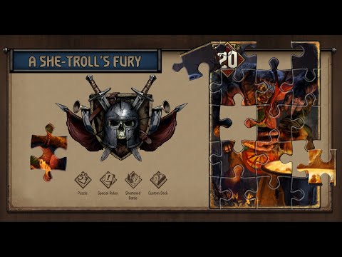 Thronebreaker: The Witcher Tales (Puzzle) - A She-Troll's Fury.