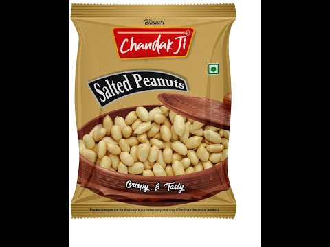 Salty salted peanuts, packaging type: 200gm,400gm