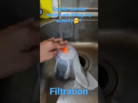 Methods of Separating Mixtures Part 4 (Filtration and used to remove dirty particles from a liquid)
