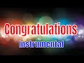 Congratulations Instrumental Status | Cliff Richard congratulations and celebrations| Joyson Miranda