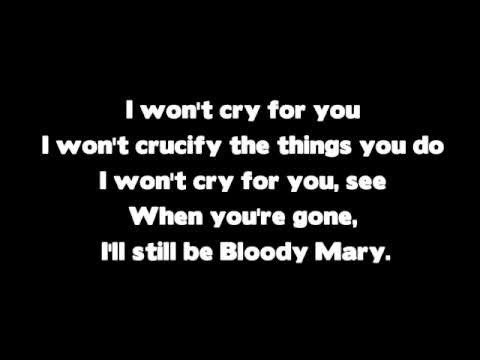 Lady GaGa - Bloody Mary (LYRICS)