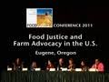 Thumbnail for &quot;University of Oregon, food justice panel&quot;