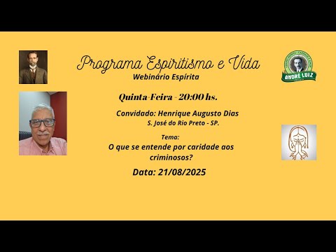Webinário Espírita
