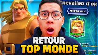 De RETOUR au TOP MONDE avec le CHEVALIER D'OR MAXÉ // Clash Royale - Deck Guide by Light Pollux