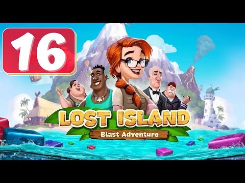 Lost Island Blast Adventure - Chapter 16 - Ancient Ruins 1 - Gameplay