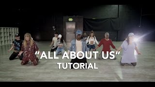 Jordan Fisher - All About Us | Dance Tutorial | WilldaBEAST Adams