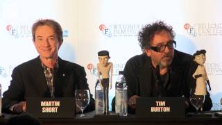 Tim  Burton Interview - Danny Elfman Music - Frankenweenie Premiere London Film festival 2012