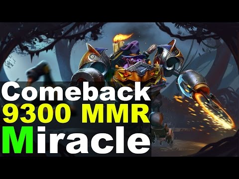 Top 1 MMR In The World Miracle Timbersaw Comeback 9300 MMR Ranked | Highlights 7.02 — Dota 2