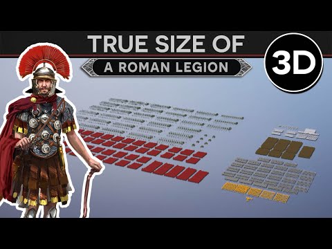 True Size of a Roman Legion (3D) DOCUMENTARY