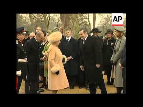 Unveiling of memorial statue of Queen Elizabeth the Queen Mother