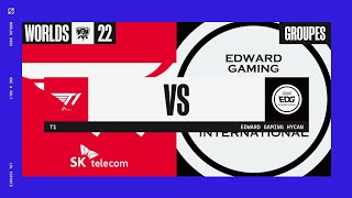 Worlds 2022 - Group Stage - D1 - T1 vs EDG