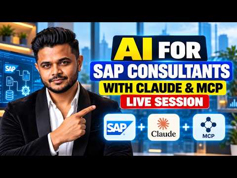 AI for SAP Consultants with Claude MCP Live Session ZaranTech
