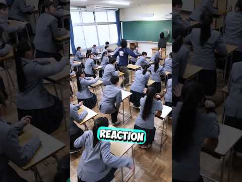 The Whole Class Started Dancing When The Teacher Turned Around 😳 #shorts