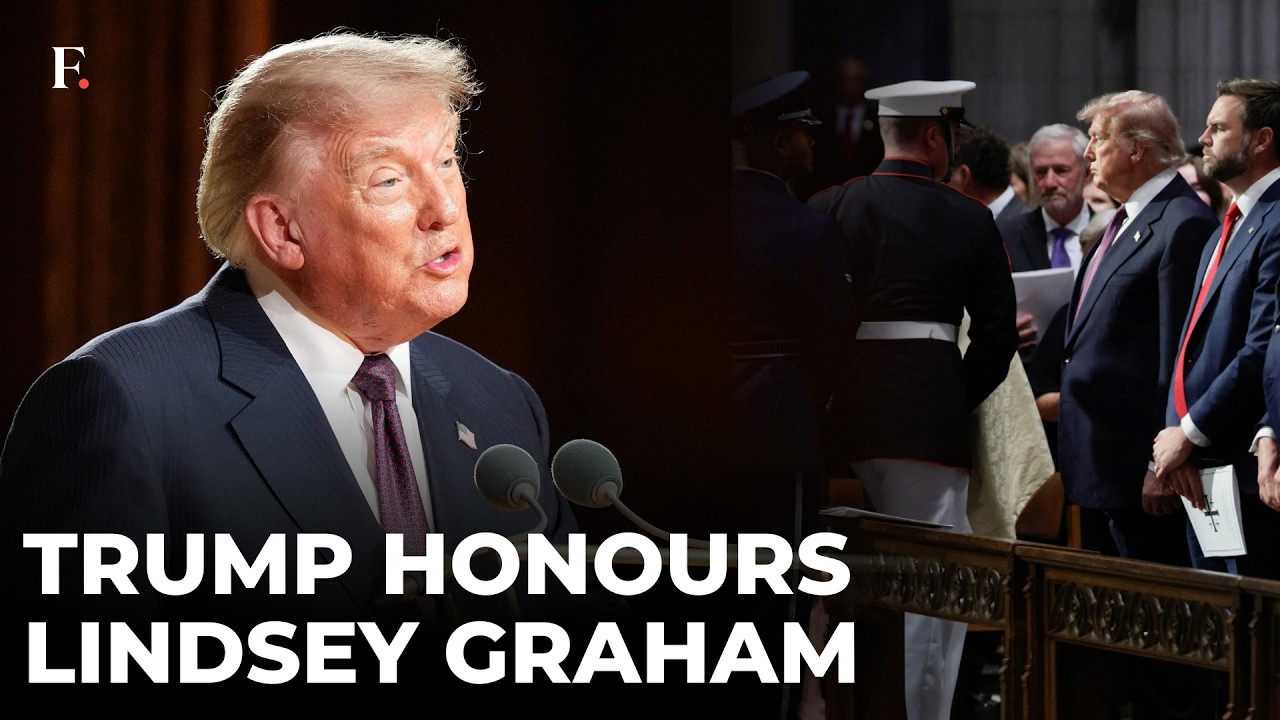 'He Died Doing the Work He Was Born to Do': Donald Trump Honours Lindsey Graham
