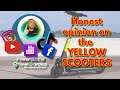 An honest review of the Lanzarote yellow scooters - Link scooters in Lanzarote and how to use them