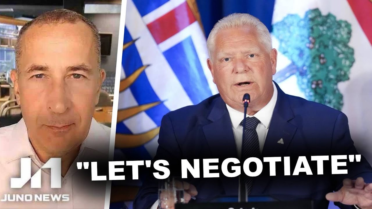 Doug Ford BACKS DOWN after calling Trump a “loser”