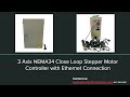 NEMA34 Closed Loop Controller 110VAC Testing Spindle With VFD