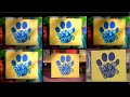 Blue S Clues Season 1 6 Closing Sequence Comparison
