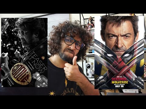 Coolie & Deadpool 3 | Teaser & Trailer Reaction | Thalaivar | Marvel | Malayalam