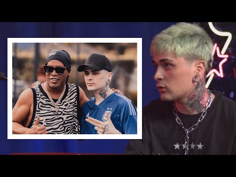 Lit Killah habla de su tema con Ronaldinho