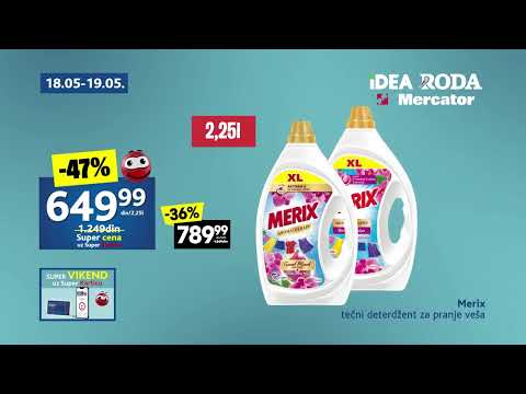 IDEA RODA MERCATOR I Super vikend  18-19.05.2024.