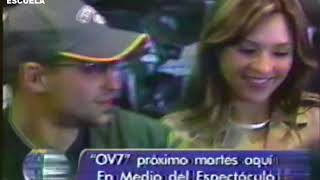OV7 firma de autógrafos de Siete Latidos en DF (En Medio del Espectáculo 2001)