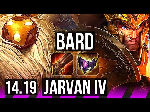 BARD & Jhin vs JARVAN IV & Vayne (SUP) | 600+ games, 7/3/10 | EUW Grandmaster | 14.19