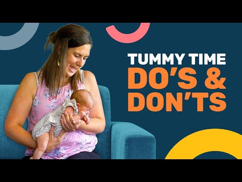 DOs and DON'Ts of Tummy Time: Time Time For Babies and Tummy Time Newborns