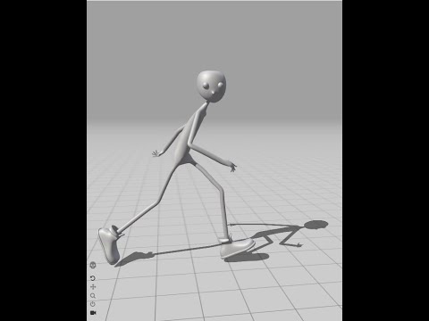 Mixamo Stick Figure with Locomotion Pack