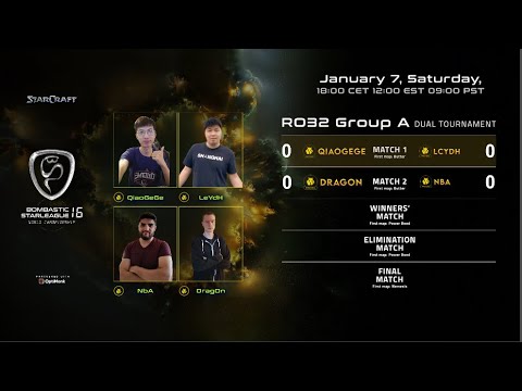 BSL16 - RO32 Group A - QiaoGege, LCYDH, DragOn & NbA - StarCraft:BroodWar REMASTERED
