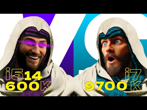 i5 14600K VS i7 9700K benchmark
