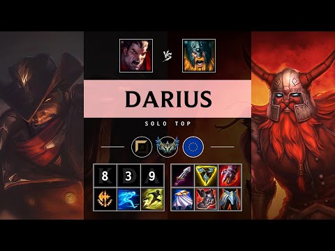 Darius Top vs Olaf - EUW Challenger Patch 25.11