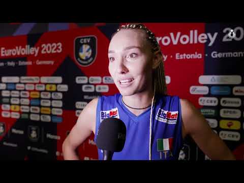 Europei Femminili: Elena Pietrini commenta il successo contro la Svizzera