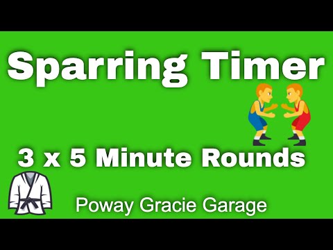 5 Minute Timer (3 Rounds), with 1 Minute Rest