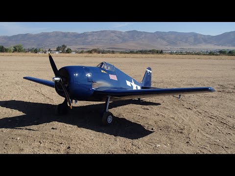 Hangar 9 F6F Hellcat 15cc ARF (64") w/ DLE-20 by Rodger Hecht