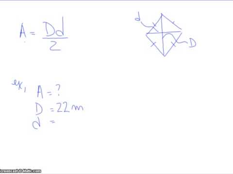 MATHS - L'aire du losange