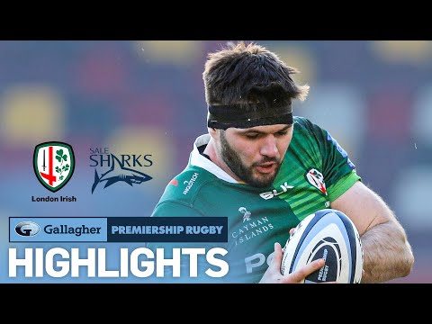 London Irish v Sale - HIGHLIGHTS | Hard Fought Win as Fans Return | Gallagher Premiership 2020/21