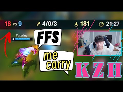 (Season13) KZH Lee Sin Teach how to CARRY a LOSING game - League of Legends