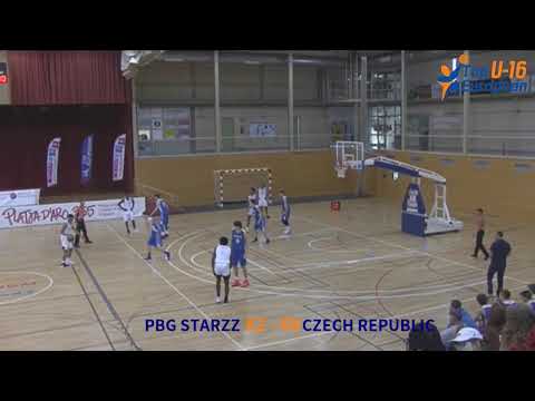 PBG STARZZ AAU vs CZECH REPUBLIC NATIONAL TEAM - TOP European U16 2019