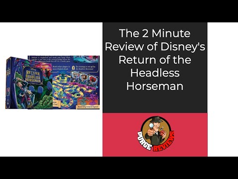 The Purge: # 3927 Disney Return of the Headless Horseman Game: The 2 Minute Review