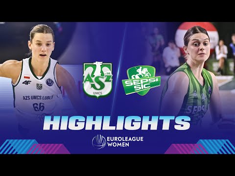 Polski Cukier AZS UMCS Lublin v ACS Sepsi-SIC | Gameday 3 | Highlights | EuroLeague Women 2023-24