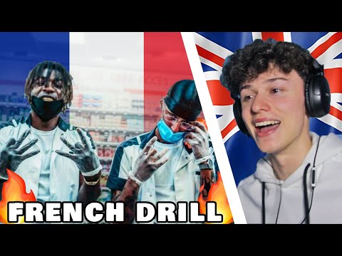 UK REACTION TO FRENCH DRILL/RAP | FREEZE CORLEONE X GAZO - DRILL FR 4 | TWReactz