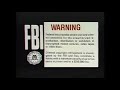Opening To Outbreak 1995 VHS