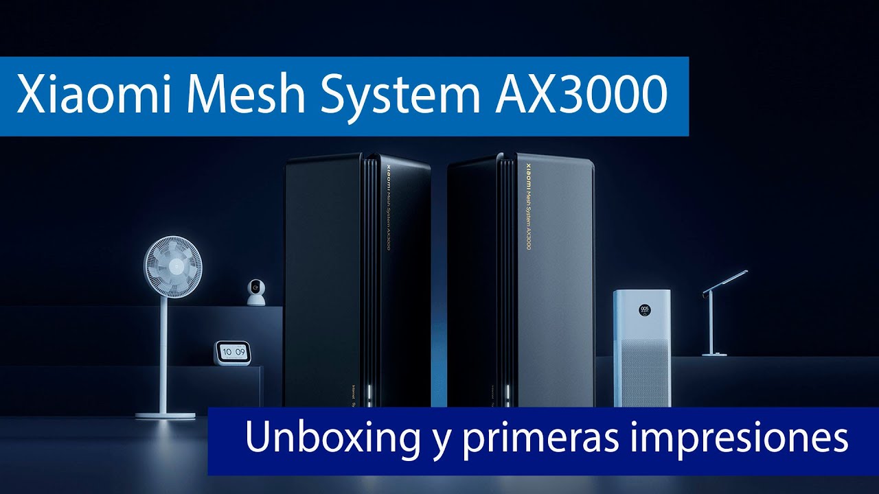 Wi-Fi Mesh система Xiaomi AX3000 RU (2 устройства), черный