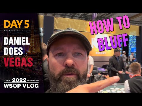 The ART of BLUFFING! - 2022 WSOP Poker Vlog Day 5